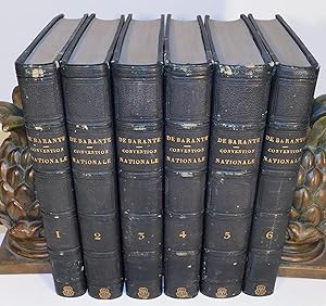 HISTOIRE DE LA CONVENTION NATIONALE (complet en 6 volumes reliés)