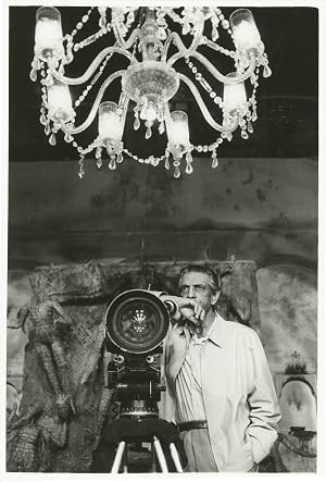 Bild des Verk�ufers f�r An Enemy of the People [Ganashatru] (Original photograph of Satyajit Ray from the set of the 1990 film) zum Verkauf von Royal Books, Inc., ABAA