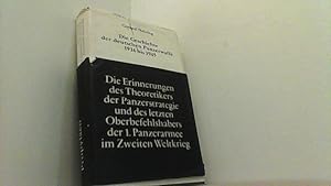 Seller image for Die Geschichte der deutschen Panzerwaffe. 1916-1945. for sale by Antiquariat Uwe Berg