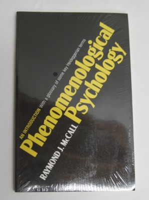 Immagine del venditore per Phenomenological Psychology. An Introduction venduto da Reflection Publications