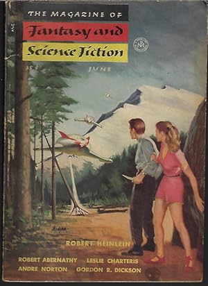 Image du vendeur pour The Magazine of FANTASY AND SCIENCE FICTION (F&SF): June 1954 ("Star Lummox - vt "Star Beast") mis en vente par Books from the Crypt