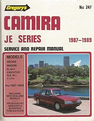 Immagine del venditore per Camira JE Series 1987-1989 Service and Repair manual venduto da Turn The Page Books