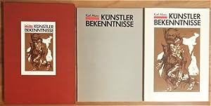 KuenstlerBekenntnisse - Karl Marx - Kuenstler-Bekenntnisse : Kunstausstellung anlässl. d. Karl-Ma...
