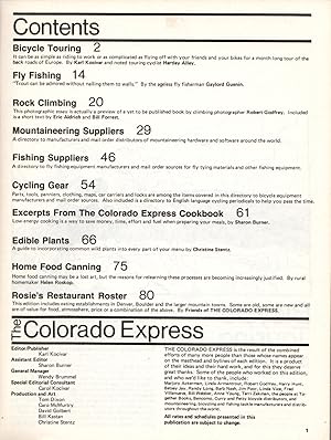 Seller image for The Colorado Express (Semi-Annual) Volume V for sale by Clausen Books, RMABA