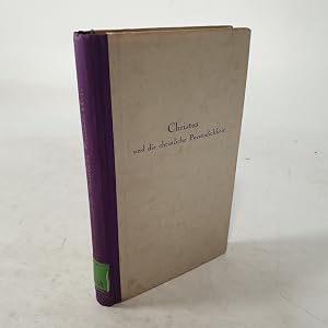 Bild des Verk�ufers f�r Christus und die christliche Pers�nlichkeit. zum Verkauf von Antiquariat Bookfarm