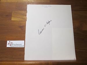 Seller image for Original Autogramm Lawrence Sufryn /// Autograph signiert signed signee for sale by Wimbauer Buchversand