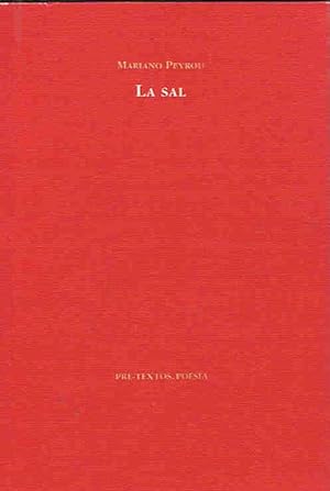 Imagen del vendedor de LA SAL. Poemas. a la venta por Librera Torren de Rueda