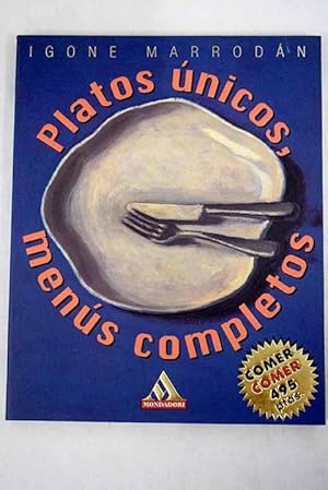 Seller image for Platos nicos, mens completos for sale by Libros Tobal