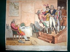Imagen del vendedor de L'Ecot (The Reckoning) French Invasion of Gt Britain 1798. Caricature a la venta por Colophon Books (UK)