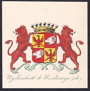 Seller image for "Wyckerslooth de Weerdesteyn" for sale by Antiquariat Steffen V�lkel GmbH
