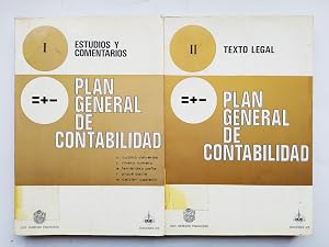 Seller image for Plan general de contabilidad. I: Estudios y comentarios. II: Texto legal. for sale by Traper�aDeKlaus