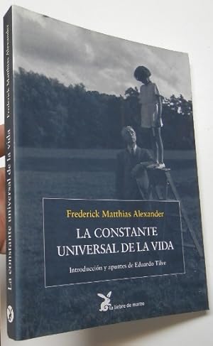 Seller image for La constante universal de la vida for sale by Librera Mamut