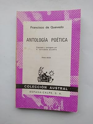 Imagen del vendedor de ANTOLOGA POTICA. COLECCIN AUSTRAL N 362. a la venta por TraperaDeKlaus