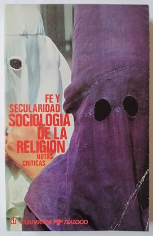 Seller image for Sociologa de la Religin. Notas crticas for sale by La Leona LibreRa