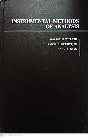 Seller image for Instrumental Methods of Analysis for sale by Llibres Capra