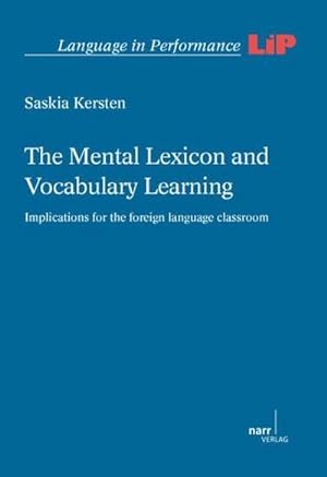 Seller image for The Mental Lexicon and Vocabulary Learning for sale by AHA-BUCH GmbH