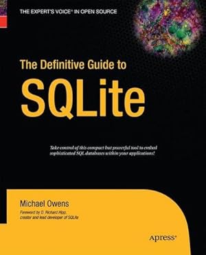 Seller image for The Definitive Guide to SQLite for sale by AHA-BUCH GmbH