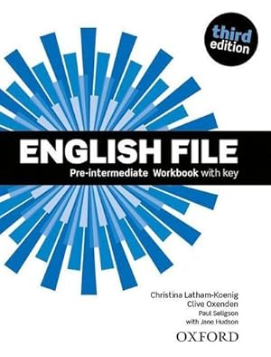 Imagen del vendedor de English File: Pre-intermediate. Workbook with key and iChecker a la venta por AHA-BUCH GmbH