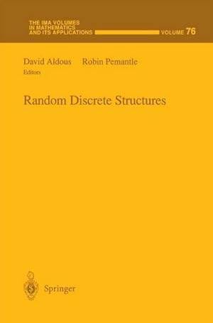 Bild des Verkufers fr Random Discrete Structures zum Verkauf von AHA-BUCH GmbH
