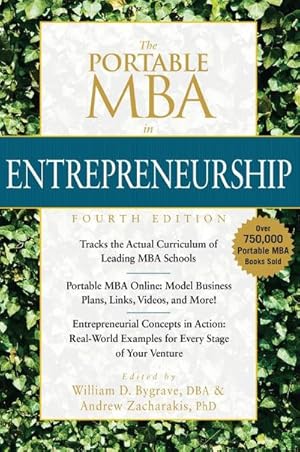 Bild des Verk�ufers f�r The Portable MBA in Entrepreneurship zum Verkauf von AHA-BUCH GmbH
