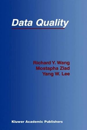 Imagen del vendedor de Data Quality a la venta por AHA-BUCH GmbH