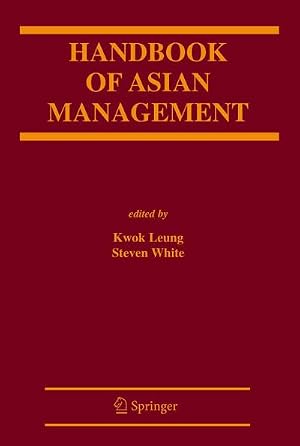 Imagen del vendedor de Handbook of Asian Management a la venta por AHA-BUCH GmbH
