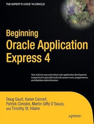 Immagine del venditore per Beginning Oracle Application Express 4 venduto da AHA-BUCH GmbH