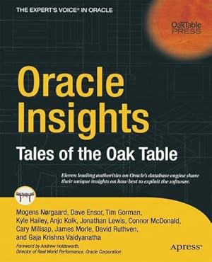 Seller image for Oracle Insights : Tales of the Oak Table for sale by AHA-BUCH GmbH