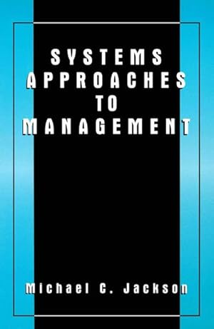 Bild des Verk�ufers f�r Systems Approaches to Management zum Verkauf von AHA-BUCH GmbH