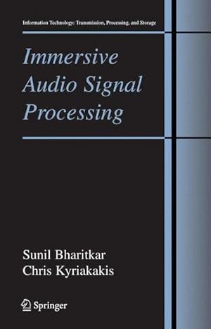 Imagen del vendedor de Immersive Audio Signal Processing a la venta por AHA-BUCH GmbH