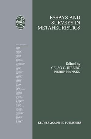 Bild des Verk�ufers f�r Essays and Surveys in Metaheuristics zum Verkauf von AHA-BUCH GmbH