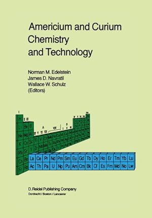 Bild des Verk�ufers f�r Americium and Curium Chemistry and Technology : Papers from a Symposium Given at the 1984 International Chemical Congress of Pacific Basin Societies, Honolulu, HI, December 16-27, 1984 zum Verkauf von AHA-BUCH GmbH