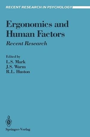 Seller image for Ergonomics and Human Factors : Recent Research for sale by AHA-BUCH GmbH