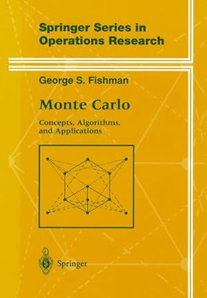 Immagine del venditore per Monte Carlo : Concepts, Algorithms, and Applications venduto da AHA-BUCH GmbH