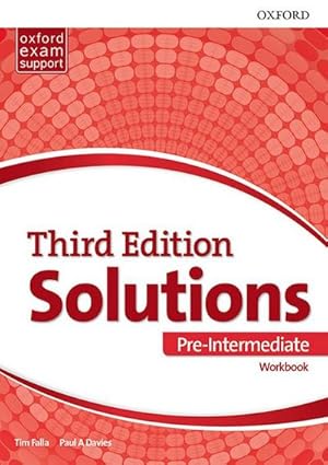 Bild des Verk�ufers f�r Solutions: Pre-Intermediate: Workbook : Leading the way to success zum Verkauf von AHA-BUCH GmbH