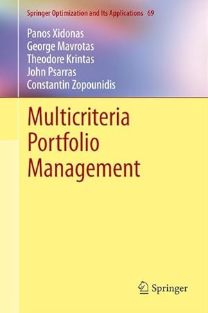 Imagen del vendedor de Multicriteria Portfolio Management a la venta por AHA-BUCH GmbH