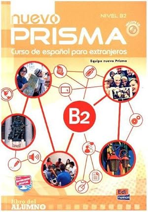 Seller image for Nuevo PRISMA B2 Libro del alumno con extensin digital + MP3-CD for sale by AHA-BUCH GmbH