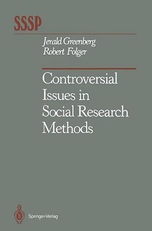 Imagen del vendedor de Controversial Issues in Social Research Methods a la venta por AHA-BUCH GmbH