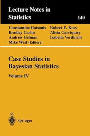 Immagine del venditore per Case Studies in Bayesian Statistics : Volume IV venduto da AHA-BUCH GmbH