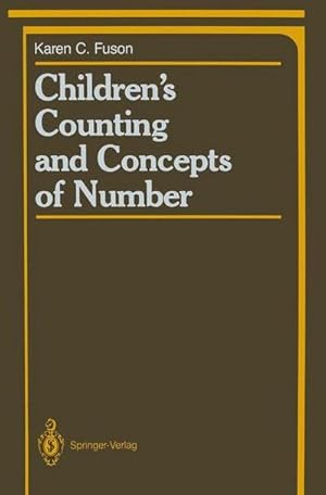 Bild des Verkufers fr Childrens Counting and Concepts of Number zum Verkauf von AHA-BUCH GmbH