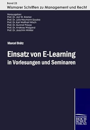 Seller image for Einsatz von E-Learning in Vorlesungen und Seminaren : Erfahrungen und Erfolgskriterien f�r den praktischen Aufbau am Beispiel der Vermittlung von Kryptographie for sale by AHA-BUCH GmbH