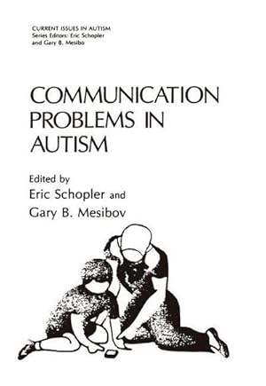 Bild des Verkufers fr Communication Problems in Autism zum Verkauf von AHA-BUCH GmbH