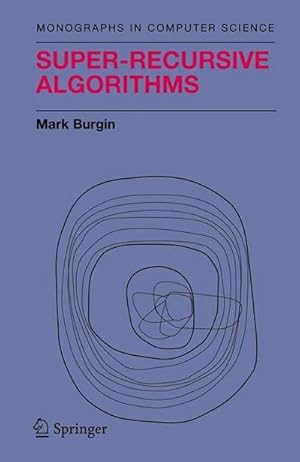 Seller image for Super-Recursive Algorithms for sale by AHA-BUCH GmbH