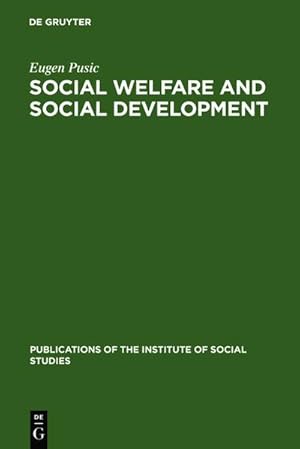 Immagine del venditore per Social Welfare and Social Development venduto da AHA-BUCH GmbH