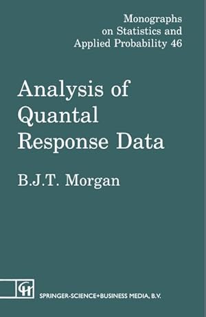 Bild des Verkufers fr Analysis of Quantal Response Data zum Verkauf von AHA-BUCH GmbH