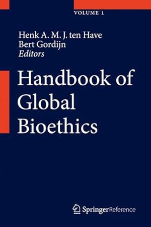 Bild des Verkufers fr Handbook of Global Bioethics zum Verkauf von AHA-BUCH GmbH
