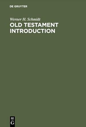 Bild des Verkufers fr Old Testament Introduction zum Verkauf von AHA-BUCH GmbH