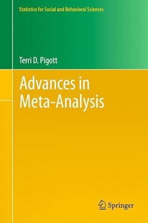 Bild des Verkufers fr Advances in Meta-Analysis zum Verkauf von AHA-BUCH GmbH