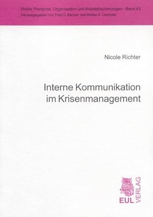 Seller image for Interne Kommunikation im Krisenmanagement for sale by AHA-BUCH GmbH