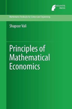 Seller image for Principles of Mathematical Economics for sale by AHA-BUCH GmbH